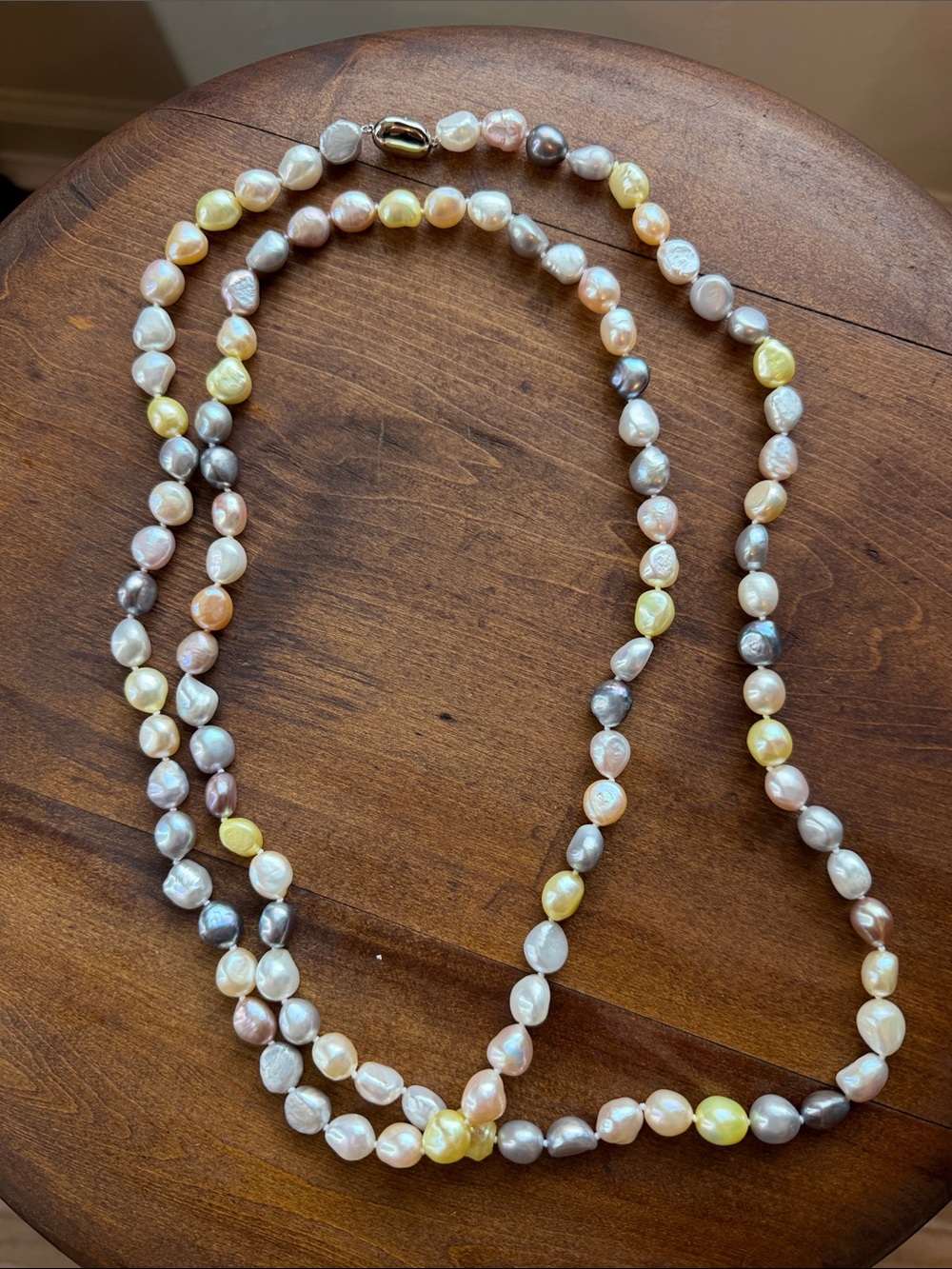 Freshwater Multi-Color Pearl Necklace - Unbranded
